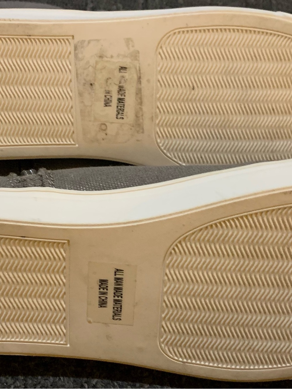 Women’s Dv by Dolce Vita Gray High Top Canvas Sneaker Sz.7 - Picture 8 of 8